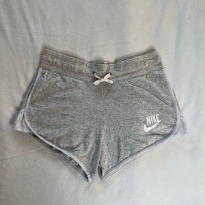Gray Nike shorts